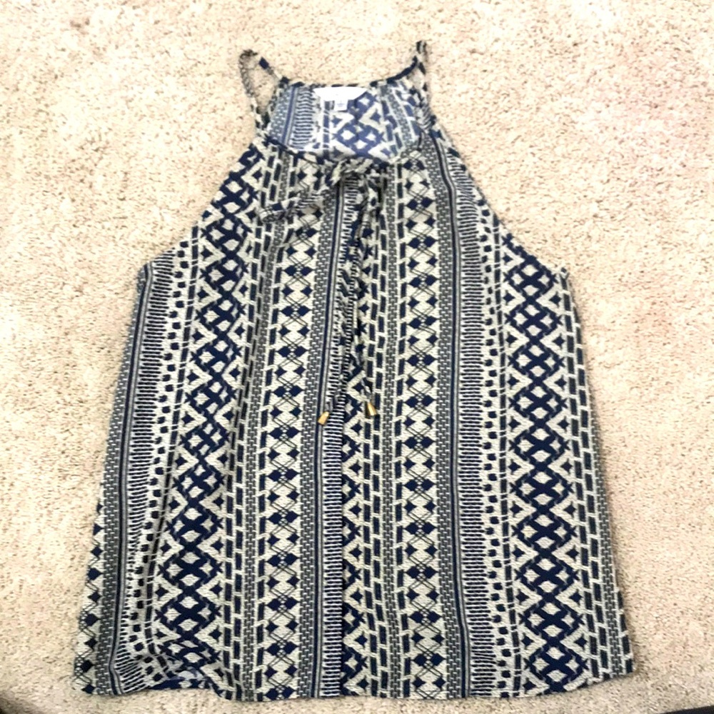 Boutique blouse with tie detailing